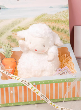 bunnies小羊公仔玩偶毛绒玩具生日情人节女生布偶安抚娃娃海湾兔