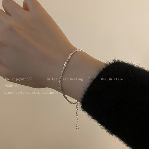 韩系轻奢简约百搭手链