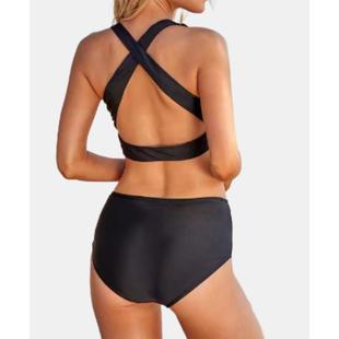 split bow high-end women spring swimsuit bikini girl hot