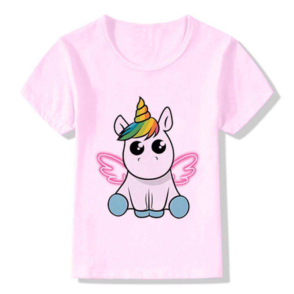 cute tshirt kids round childrens shirt unicorn clothes boy