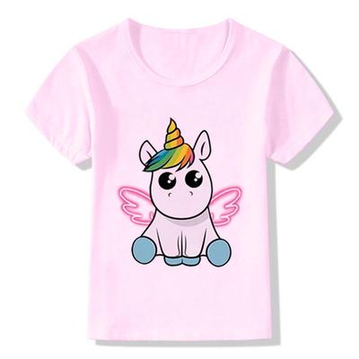 cute tshirt kids round childrens shirt unicorn clothes boy