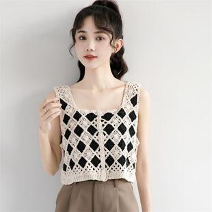 hollow shirt artistic womens argyle underwear arrival