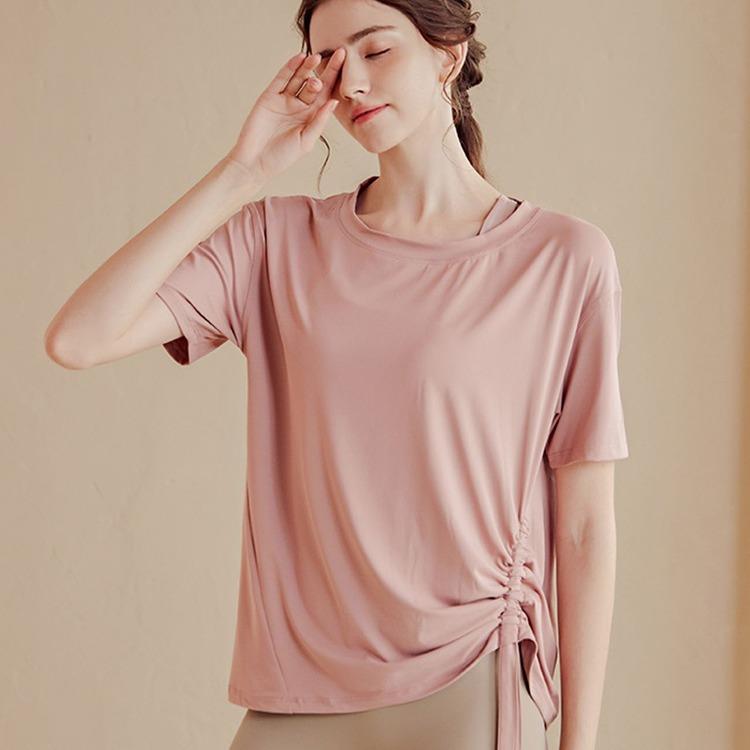 clothes yoga training quick-drying top fitness shirt