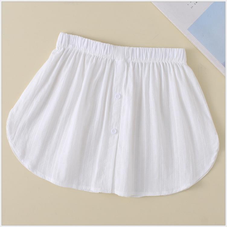 Sweater layered inner wear base artifact skirt to cover the