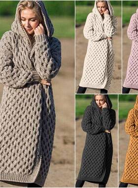 outwear overcoats oversized female coats long hooded women