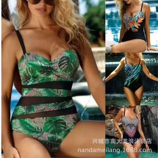 piece one push packed bikini Hard swimsuit