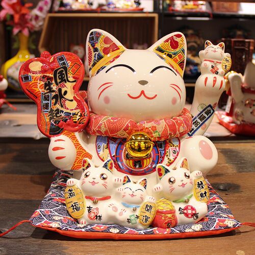 招财猫开业好礼乔迁送礼存钱罐