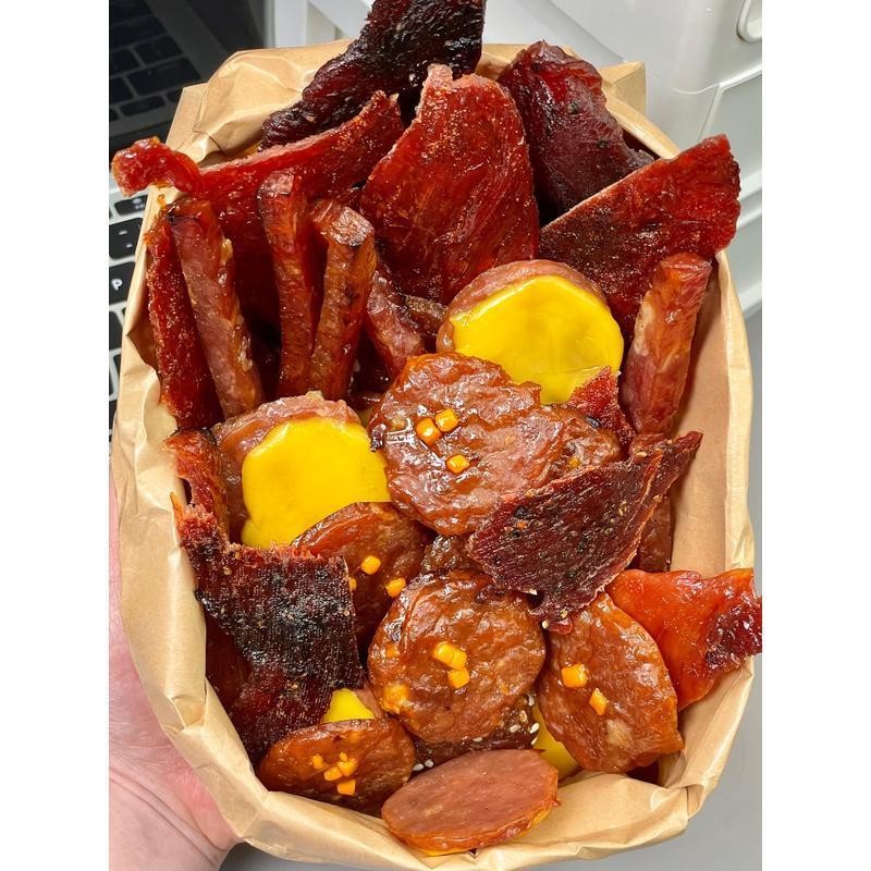 蜜汁猪肉条辣芝士丁猪肉脯黑椒手撕猪肉脯蜜汁猪肉片炭烤肉脯零食