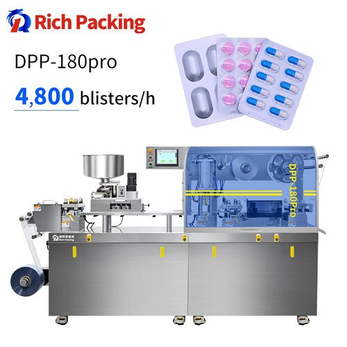 Automatic Tablet Capsule Blister Packing Machine