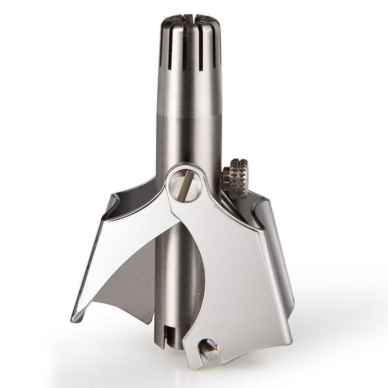 大吉鼻毛器修剪器男用手动机械式女士防水全身水洗不锈钢鼻毛剪刀