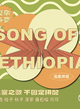 有容乃大S.O.E埃塞之歌浅焙拼配意式浓缩手冲咖啡豆丰富多变