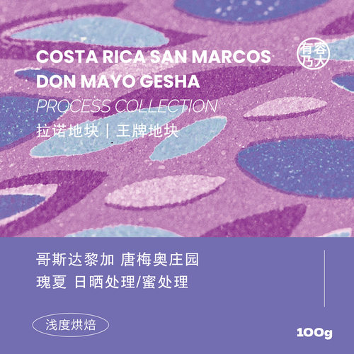 唐梅奥瑰夏日晒蜜处理浅焙咖啡豆