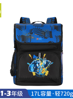 植华书包小学生双肩包儿童礼物背包一二三年级立体超轻蓝男20069