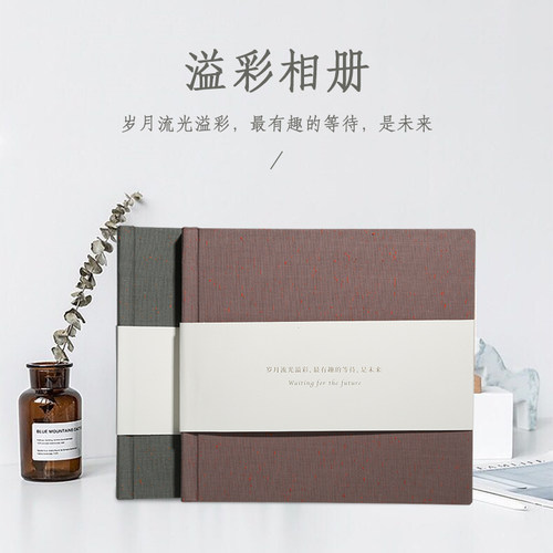 沐海蝴蝶对裱精装相册艺术微喷