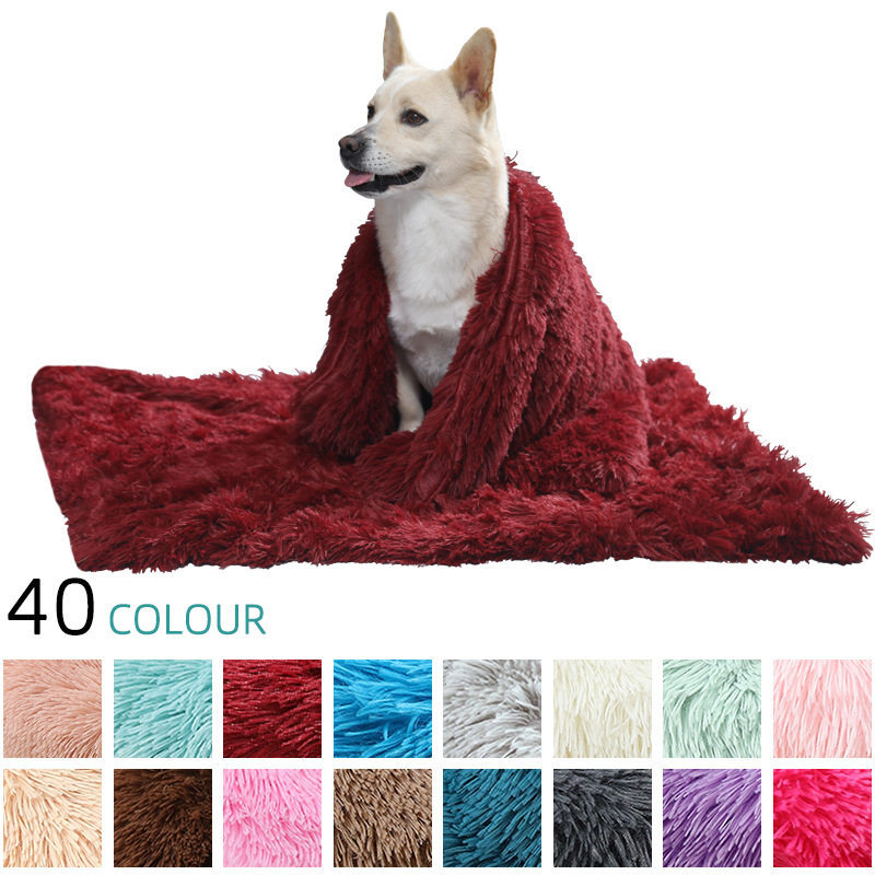 四季保暖猫狗盖毯狗窝垫子宠物床上用品长毛绒宠物毛毯