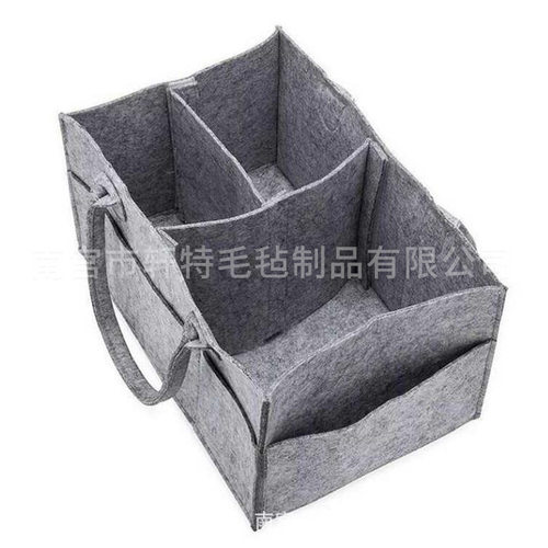 毛毡收纳袋尿不湿包手提收纳袋