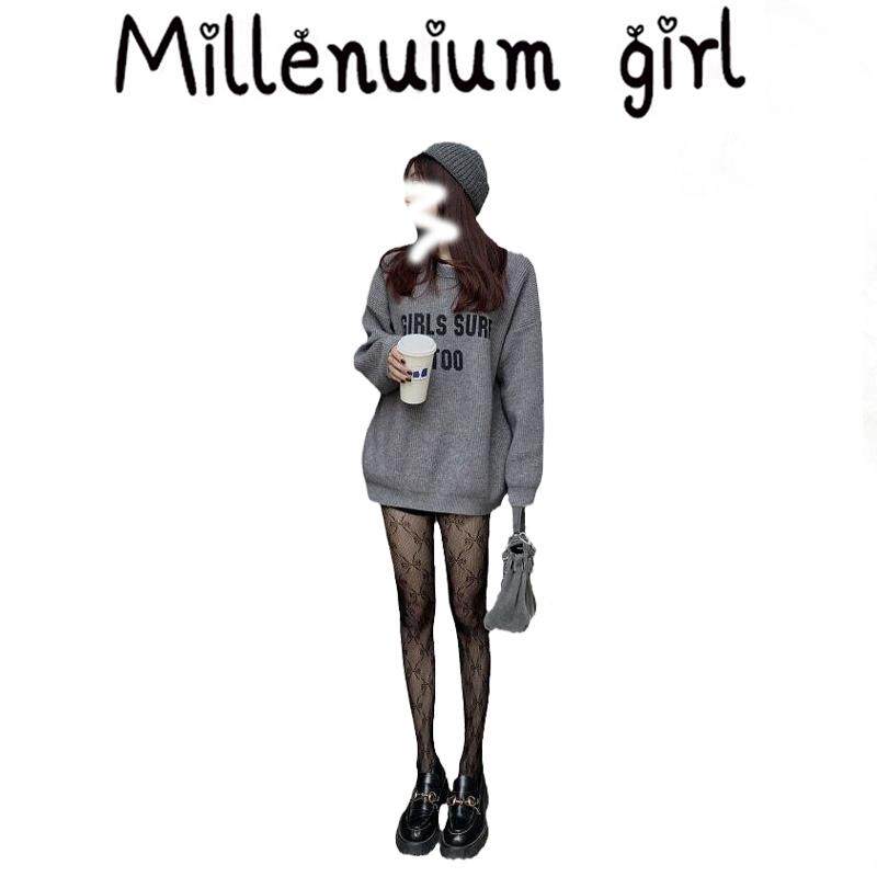 软糯奶呼呼套头毛衣女秋冬季