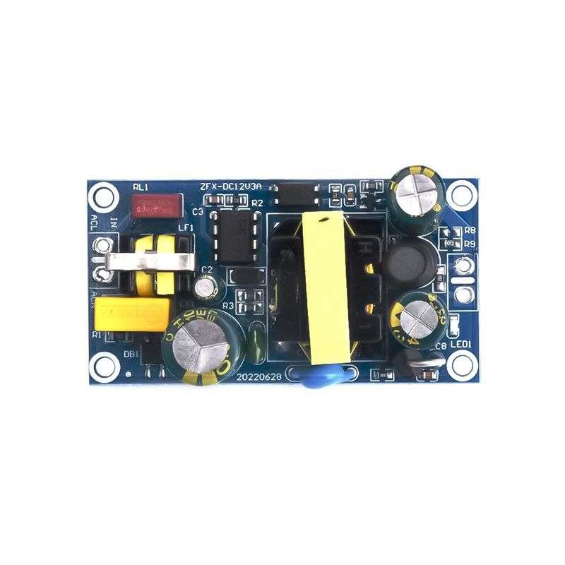 AC-DC降压模块隔离电源板265V转DC12V3A/24V1A隔离开关电源模块