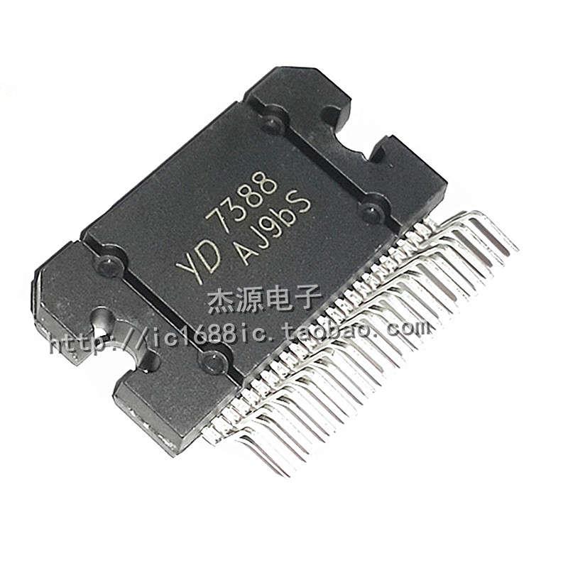 全新 YD7388 TDA7388 CD7388CZ汽车功放块芯片集成块IC直插25脚