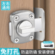 加厚免打孔插销门栓防盗扣门锁卫生间卧室反锁插销卡扣搭扣明装 锁