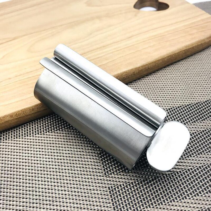 304不锈钢大号挤牙膏器手动化妆品挤压器洗面奶小工具