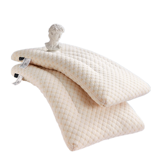 大豆枕头枕芯家用一对装护颈椎助睡眠学生宿舍专用儿童超低枕整头