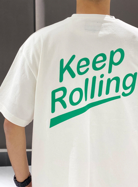 beams effect DESCENDANT TEAM SSDCDT小鲸鱼复古男女休闲短袖T恤