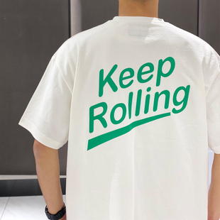 SSDCDT小鲸鱼复古男女休闲短袖 beams TEAM DESCENDANT T恤 effect