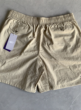 夏季BEAMS EFFECT联名紫标短裤男士沙滩裤速干肥佬裤尼龙五分裤子