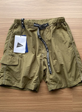 夏季AW户外机能尼龙防水工装短裤男宽松五分裤