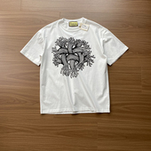 beams 上衣 T恤男女宽松休闲打底衫 effect夏季 Nemeth绳结印花短袖