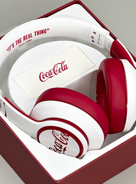 Coca－Cola/可口可乐 T05头戴式蓝牙耳机无线降噪男女生游戏耳麦