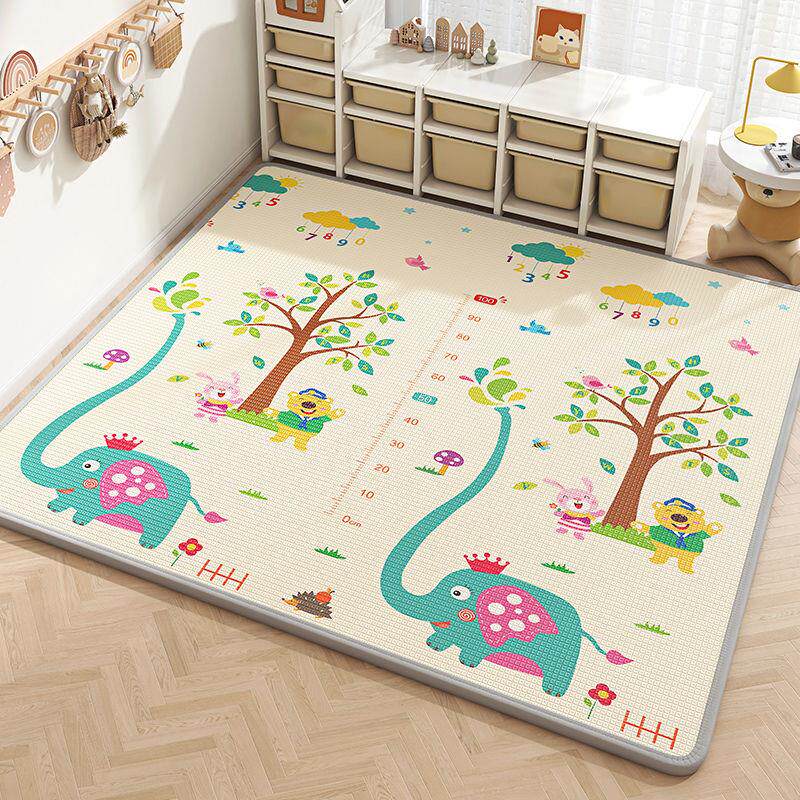 新疆包邮宝宝爬行垫加厚家用客厅婴儿爬爬垫可折叠拼接无毒儿童泡