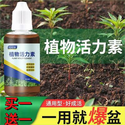 贝可施植物生长活力素养花用的浓缩通用型营养液花卉多肉肥料僵苗