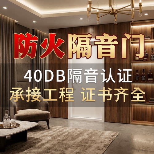 防火隔音门厂家直销可供急单定制
