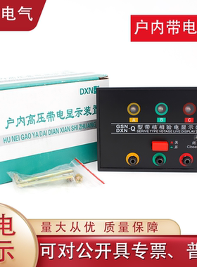 高压带电显示器DXN-Q/T开孔72*102户内带核相CG5-10Q传感器开关柜