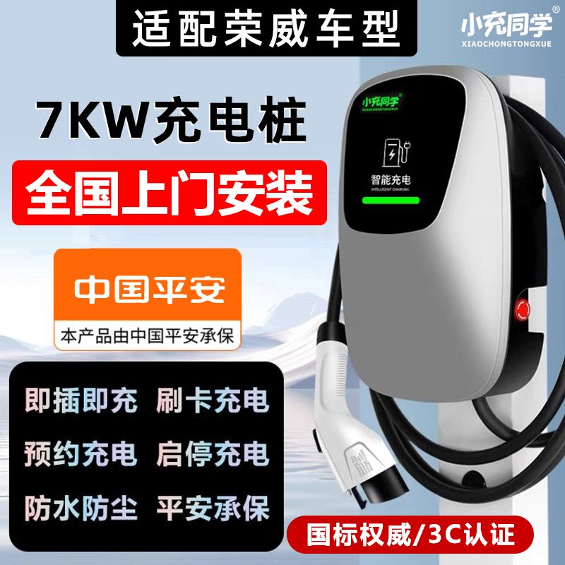 新能源家用7KW充电桩枪图片