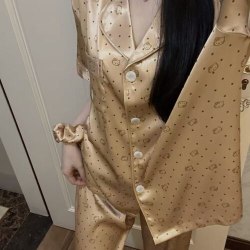 印花简约高级感家居服可外穿卡通