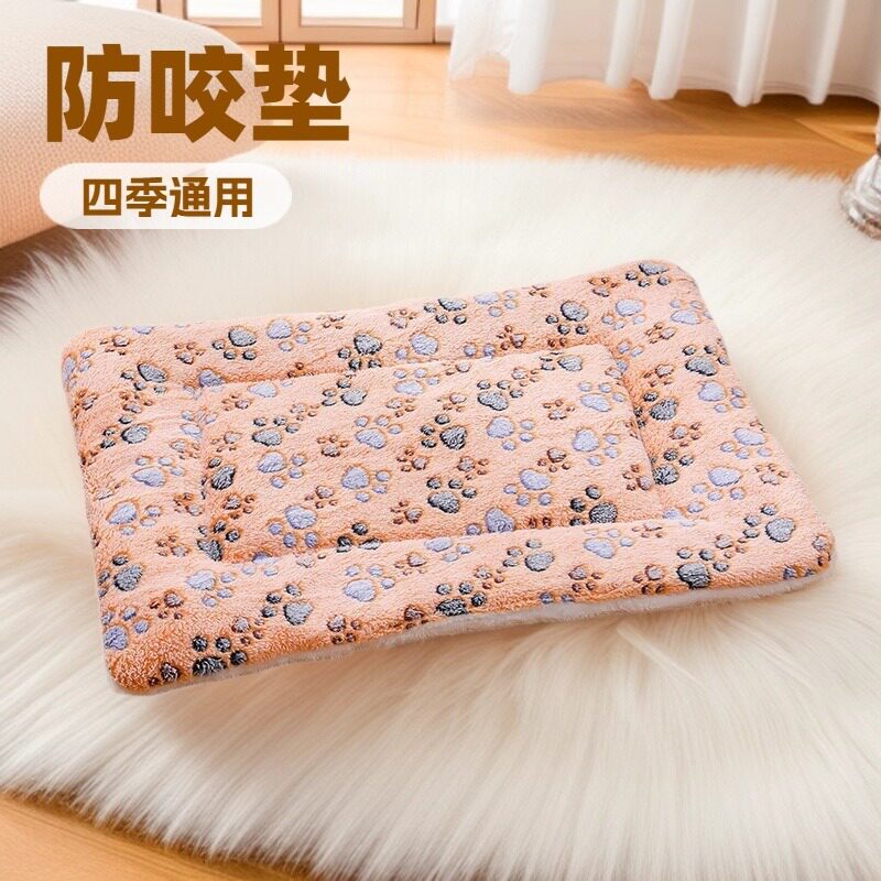 宠物睡垫加厚款秋冬保暖地垫猫咪狗狗通用睡觉毛毯沙发垫
