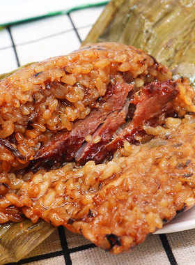 遂雅四川梅干菜鲜肉粽子端午粽真空袋装新中式即食下午茶米香浓郁