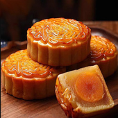 遂雅莲蓉蛋黄月饼整箱100g蛋黄月饼中秋传统月饼糕点零食小吃