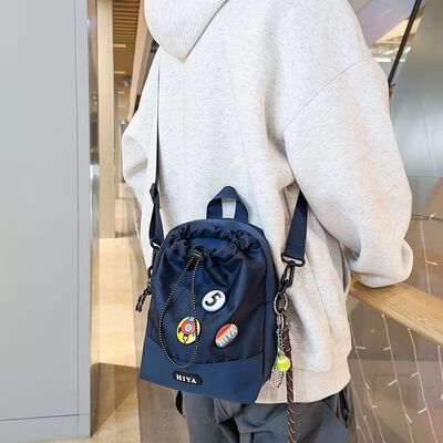 多功能单肩斜挎水壶包户外徒步水瓶水杯袋运动旅行轻便挎包手机包