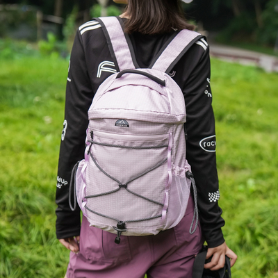 户外机能风双肩包男女徒步登山包轻便旅行背包结实耐磨大学生书包