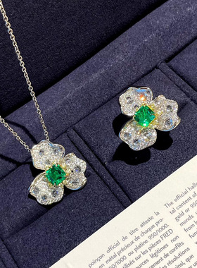 首饰套装新品开口戒指女吊坠项链