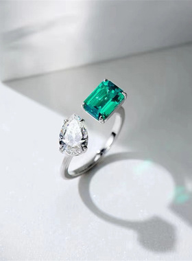 网红戒指ins轻奢不掉色时尚女