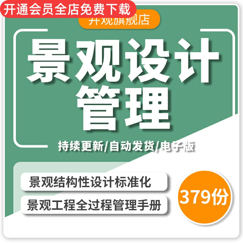 房地产绿化园林景观方案全流程设计管理标准化住宅小区示范区大区