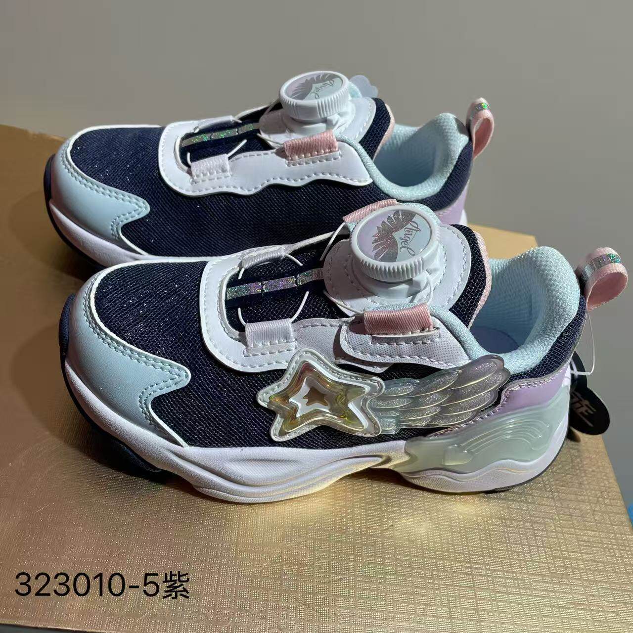 女童双网四季款休闲舒适运动鞋轻盈舒适休闲运动鞋品牌断码折扣