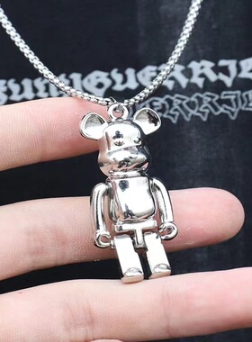 小熊项链个性时尚OL嘻哈