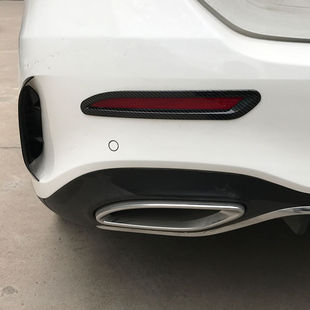19款新A级奔驰A200L后雾灯装饰框a180l改装雾灯亮条贴片框防护罩