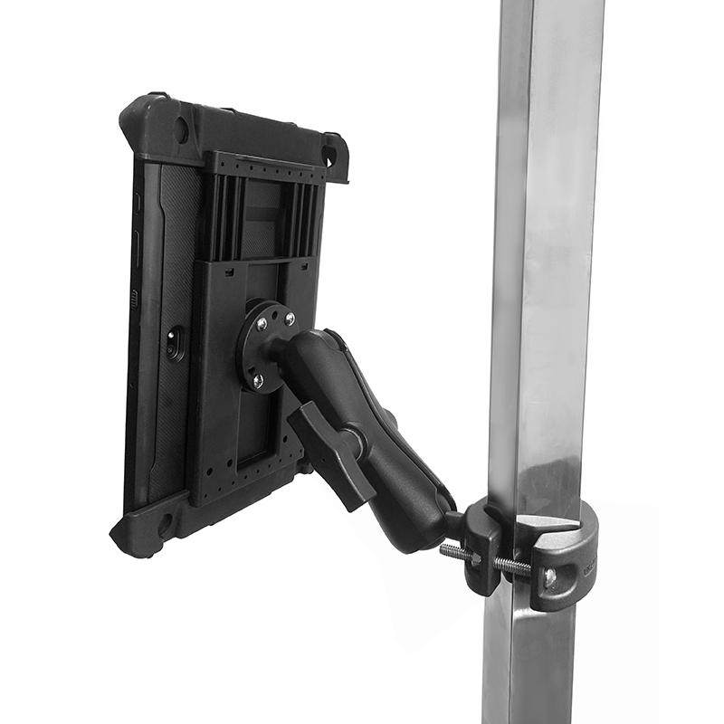 农机驾驶室方管安装平板支架